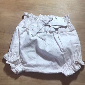 Laranjinha Dotted Bloomers w/ Bow NWT